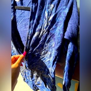 Beautiful Blue design Sweater